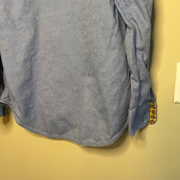 Robert Graham Flip Cuff Embroidered Button Down - Picture 14 of 16